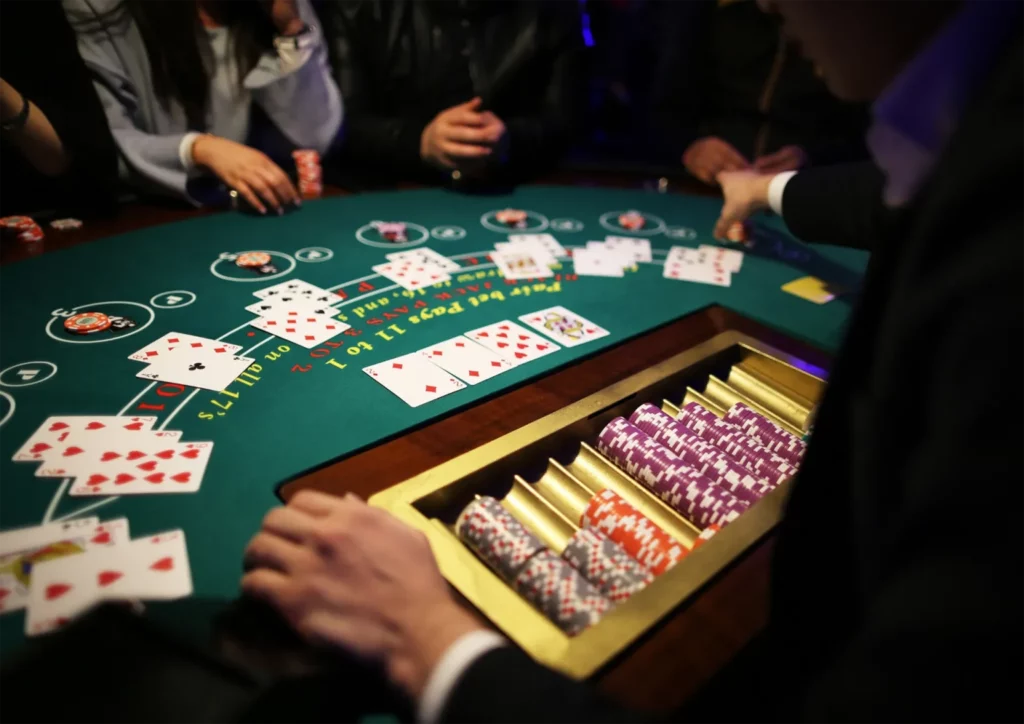 Bedrijfsevenement Casino-avond