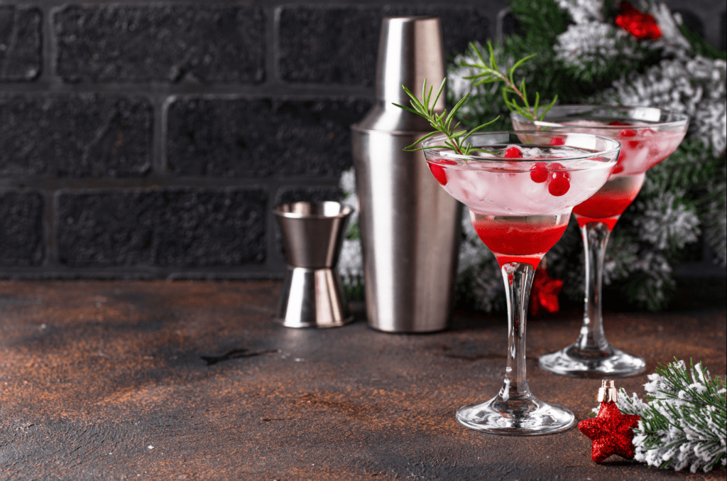 Teamuitje kerst cocktailworkshop dtevents