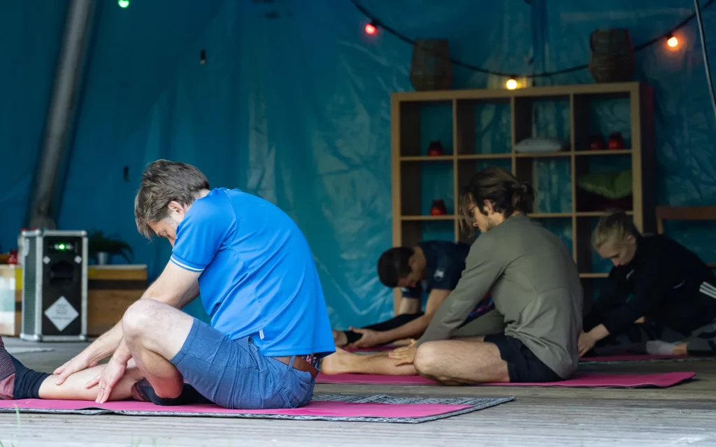 Teamuitje workshop yoga dtevents 