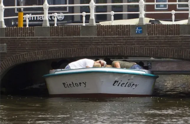 Teamuitje Rondvaart door Alkmaar