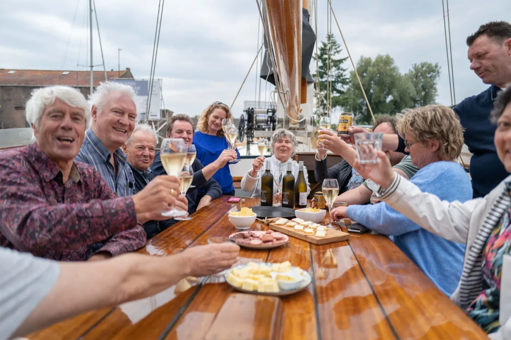 rondvaart Sail borrelen - borrelvaart