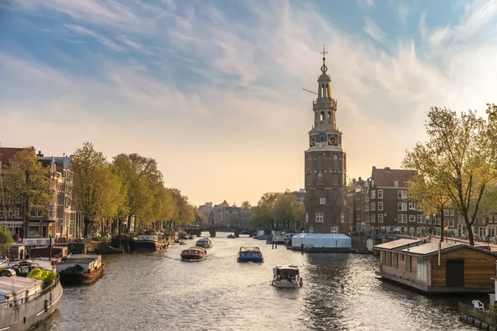 Montelbaanstoren in Amsterdam