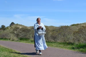 Speurtocht in Egmond aan Zee met derpervrouwtje