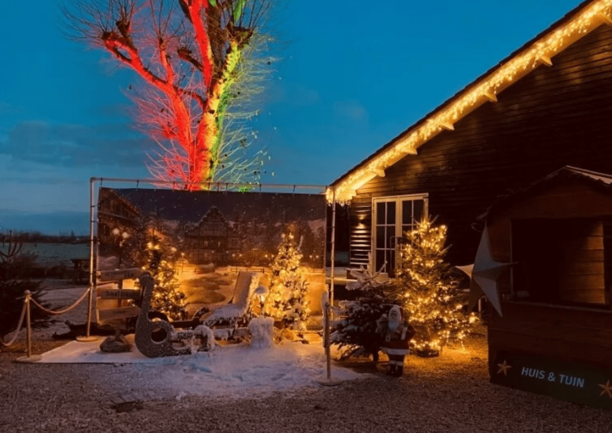 Winter Wonderland bij evenementenlocatie Het Natuurluis